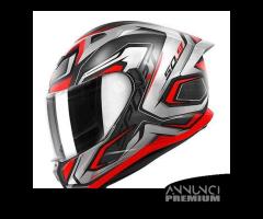 CASCO INTEGRALE MOTO GIVI 50.9 ATOMIC+VISIERA FUME