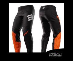 PANTALONE MOTO CROSS FUORISTRADA SHOT SQUAD ORANGE