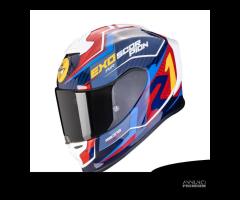 CASCO INTEGRALE SCORPION EXO R1 EVO AIR COUP FIBRA