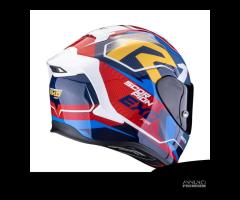 CASCO INTEGRALE SCORPION EXO R1 EVO AIR COUP FIBRA