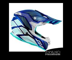 CASCO MOTO CROSS ENDURO OFF ROAD GIVI 60.1 BLU