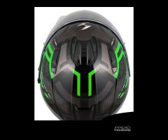 CASCO INTEGRALE MOTO SCORPION EXO 491 SPIN VERDE - 7