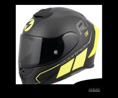 CASCO INTEGRALE SCORPION EXO R1 CARBONIO CORPUS