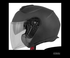 CASCO JET MOTO GIVI X22 NERO OPACO DOPPIA VISIERA