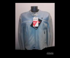 GIACCA PELLE TRAFORATA MOTO DAINESE ANNA DONNA