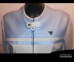 GIACCA PELLE TRAFORATA MOTO DAINESE ANNA DONNA