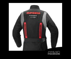 GIACCA MOTO SPIDI TRAVELER ROSSA MEMBRANA H2out