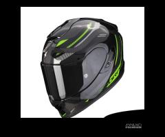 CASCO INTEGRALE SCORPION EXO 1400 EVO CARBON VERDE