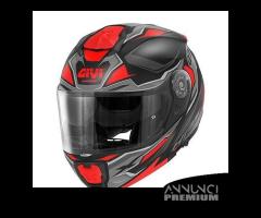 CASCO MODULARE MOTO GIVI X27 SECTOR ROSSO P/J