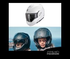 CASCO SCORPION EXO TECH EVO PRO BIANCO FIBRA VETRO