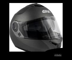 CASCO MODULARE MOTO SCOOTER GIVI X20 TITANIO OPACO - 9