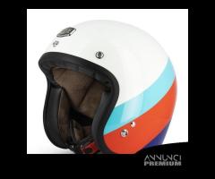 CASCO JET MOTO CAFE RACER VINTAGE RETRO' GASOLINE