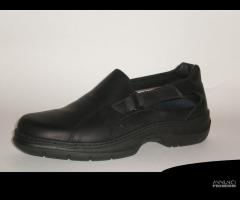 SCARPA PELLE MOTO DAINESE DAIBEACH NERO RINFORZI