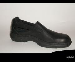 SCARPA PELLE MOTO DAINESE DAIBEACH NERO RINFORZI