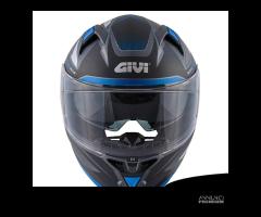 CASCO INTEGRALE MOTO GIVI 50.6 FOLLOW BLU OPACO