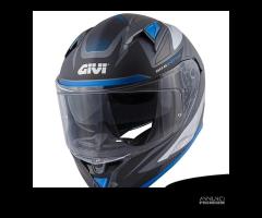 CASCO INTEGRALE MOTO GIVI 50.6 FOLLOW BLU OPACO