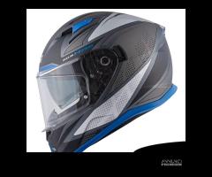 CASCO INTEGRALE MOTO GIVI 50.6 FOLLOW BLU OPACO