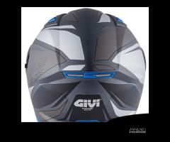 CASCO INTEGRALE MOTO GIVI 50.6 FOLLOW BLU OPACO