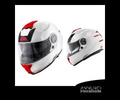 CASCO MODULARE GIVI X20 EVO BIANCO DOPPIA VISIERA