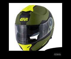 CASCO MOTO MODULARE GIVI X21 SPIRIT VERDE OPACO