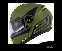 CASCO MOTO MODULARE GIVI X21 SPIRIT VERDE OPACO