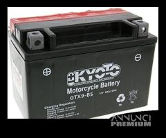 BATTERIA KYOTO YTX9-BA 12V 8AH AGM CCA 120 TRIUMPH