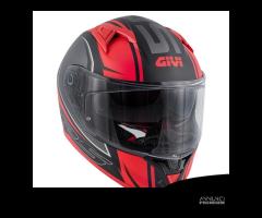 CASCO INTEGRALE MOTO GIVI 50.6 BLADES ROSSO OPACO