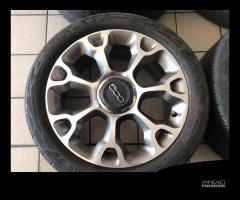 Cerchi in lega 17 originali Fiat 500L con gomme