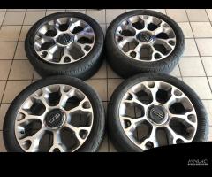 Cerchi in lega 17 originali Fiat 500L con gomme