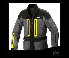 GIACCA MOTO SPIDI TRAVELER GIALLA MEMBRANA H2out - 2