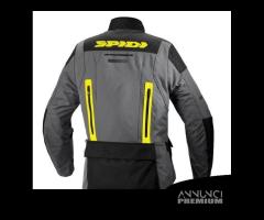 GIACCA MOTO SPIDI TRAVELER GIALLA MEMBRANA H2out - 3