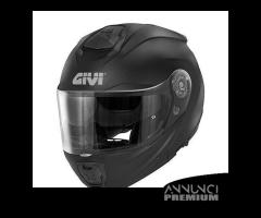 CASCO MODULARE MOTO GIVI X27 NERO OPACO ECE 22R06 - 2