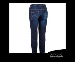 PANTALONE JEANS MOTO MOORE FIVE KEVLAR PROTEZIONI - 3