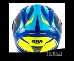 CASCO INTEGRALE MOTO GIVI 50.6 GLADE BLU GIALLO - 6