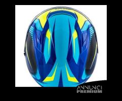 CASCO INTEGRALE MOTO GIVI 50.6 GLADE BLU GIALLO - 7