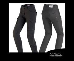 PANTALONE MOTO SPIDI J85 CARGO DONNA CORDURA NERO