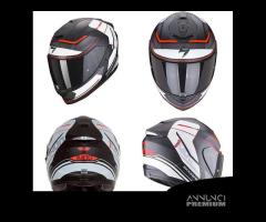 CASCO INTEGRALE MOTO SCORPION EXO 1400 AIR FIBRA