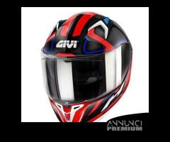 CASCO INTEGRALE MOTO GIVI 50.8 RACER ROSSO BLU