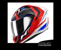 CASCO INTEGRALE MOTO GIVI 50.8 RACER ROSSO BLU