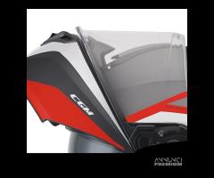 CASCO MODULARE CGM 508G ROSSO P/J DOPPIA VISIERA