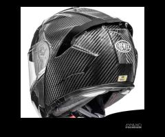 CASCO MODULARE MOTO PREMIER LAGACY GT CARBONIO P/J - 6