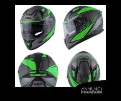 CASCO INTEGRALE MOTO GIVI 50.6 FOLLOW VERDE OPACO