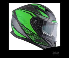 CASCO INTEGRALE MOTO GIVI 50.6 FOLLOW VERDE OPACO - 7