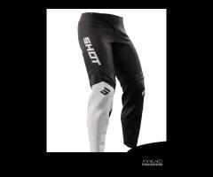 PANTALONE MOTO CROSS FUORISTRADA SHOT SQUAD NERO