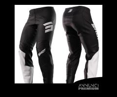 PANTALONE MOTO CROSS FUORISTRADA SHOT SQUAD NERO