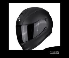 CASCO INTEGRALE MOTO SCORPION EXO 491 NERO OPACO