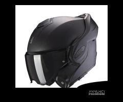 CASCO MODULARE SCORPION EXO TECH EVO NERO OPACO