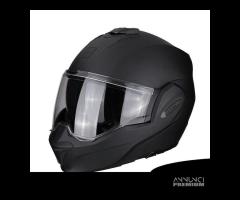 CASCO MODULARE SCORPION EXO TECH EVO NERO OPACO