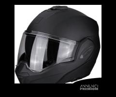 CASCO MODULARE SCORPION EXO TECH EVO NERO OPACO