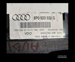 QUADRO STRUMENTI AUDI A3 SPORTBACK - A2C53085879